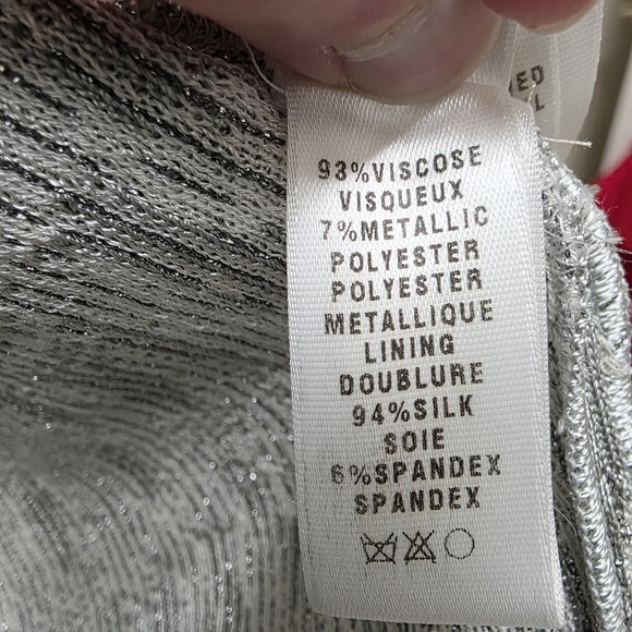 St John Couture For St John Boutiques Metallic Animal Print Blazer SZ 6 - Picture 5 of 16